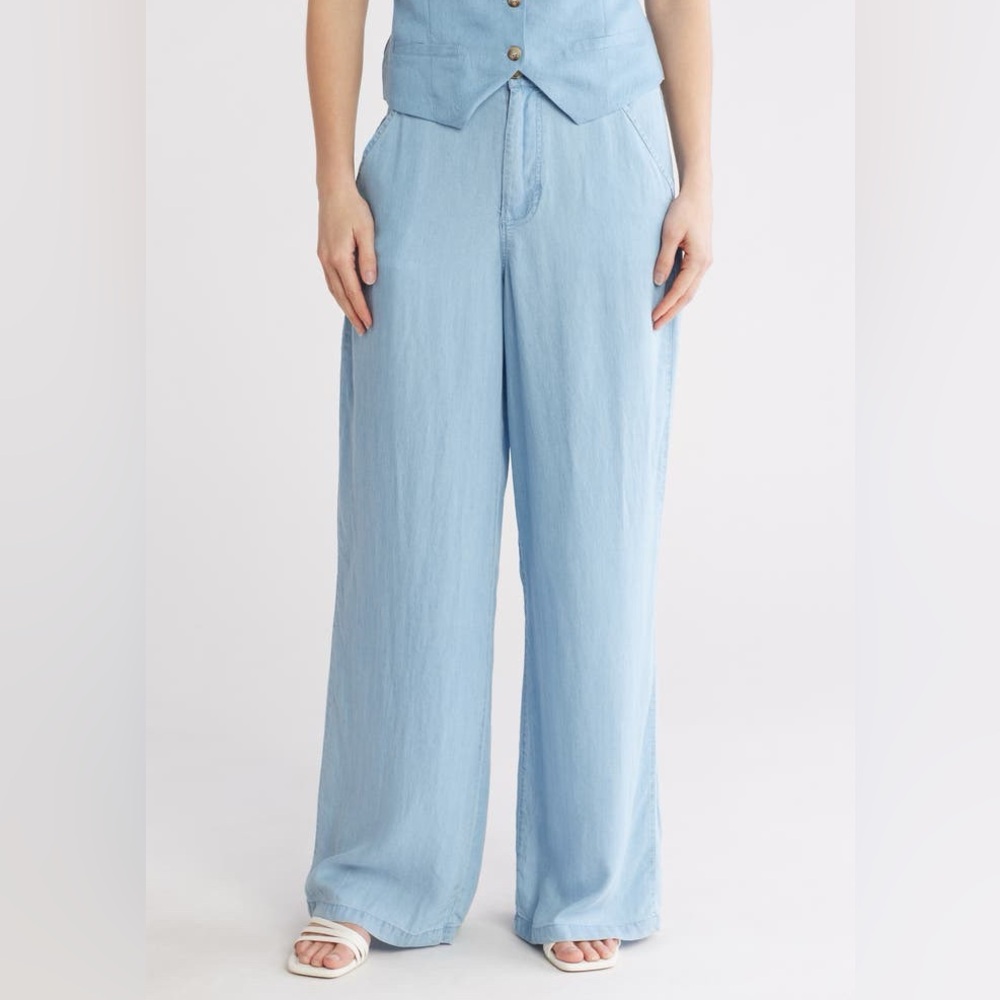 April High Waist Wide Leg Pants